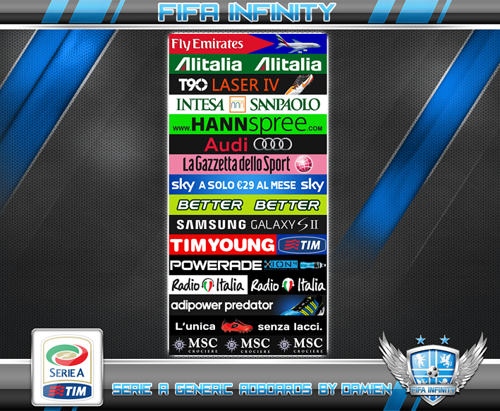 Serie A Generic Adboards
