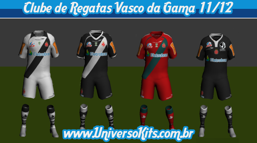 C.R Vasco da Game Full Kit Pack 11/12