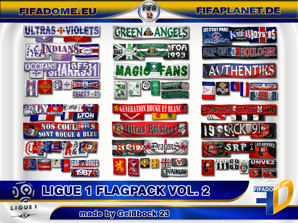 Ligue 1 Flagpack Vol. 2